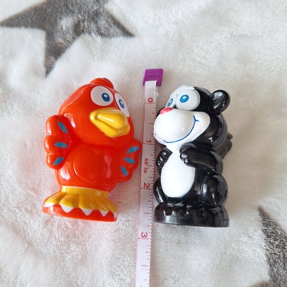 VTech Smartville Alphabet Zoo Train Animal REPLACEMENT‎ Red Bird & Skunk - Picture 6 of 6
